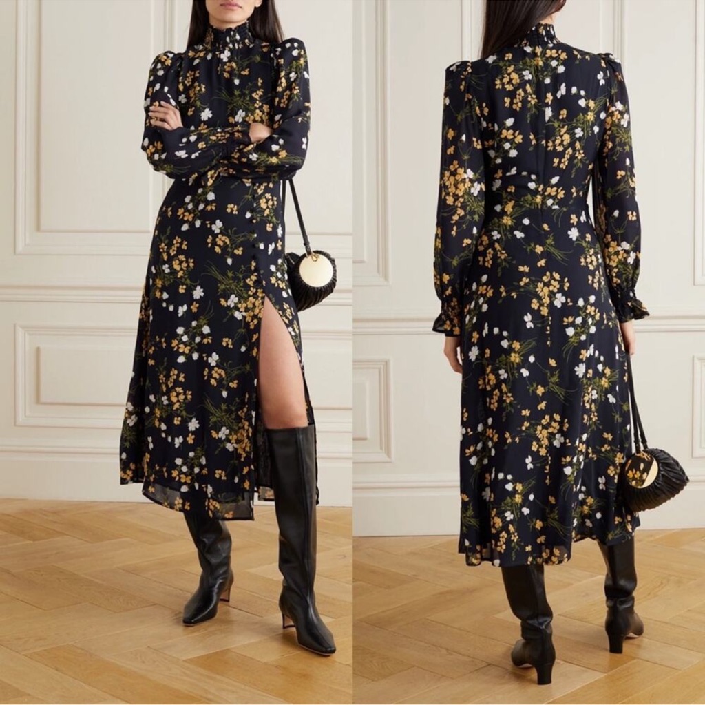 Reformation Stevi Dress Gemini Nwt 0